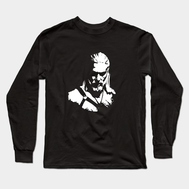 Geralt of Rivia Long Sleeve T-Shirt by IamValkyrie